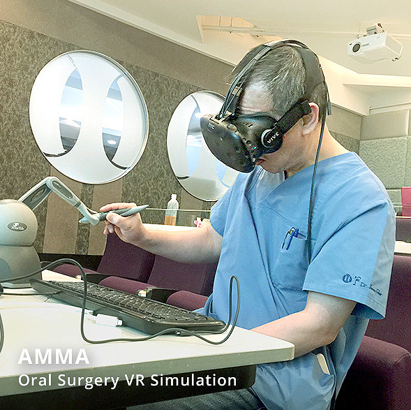 AMMA － VR simulation training for oral surgery