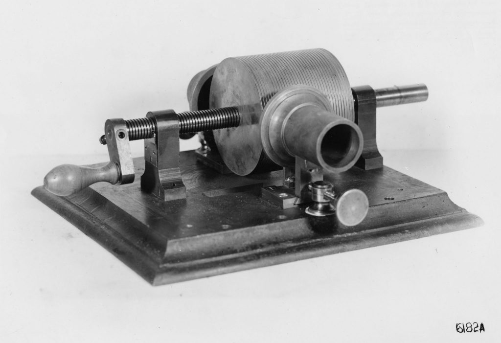 Edison First phonograph 18771